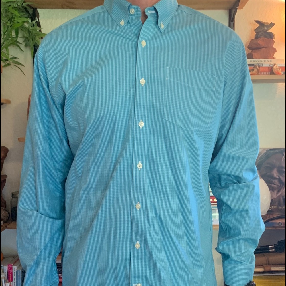 Eddie Bauer Lg Tall dress shirt